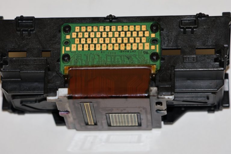 キャノンプリンターTS9030の頑固な印字かすれにプリントヘッドを