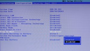 NEC LAVIE Direct N15(S)ノートパソコンのSSDとメモリーを増設し NEC LAVIE Direct N15(S)ノートパソコンのSSDとメモリーを増設し