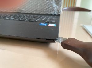 NEC LAVIE Direct N15(S)ノートパソコンのSSDとメモリーを増設し NEC LAVIE Direct N15(S)ノートパソコンのSSDとメモリーを増設し